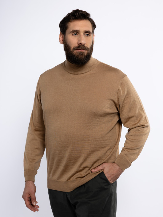 Pull Merinos Pietro C.cheminee Capel Grande Taille  homme grande taille - Capelstore