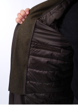 Parka avec Parementure Amovible Kaki Capel