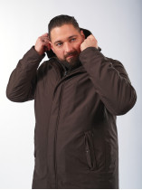 Parka avec Parementure Amovible Kaki Capel