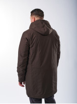 Parka avec Parementure Amovible Kaki Capel