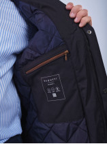 Parka Flexcity Capuche Amovible Grande Taille Marine