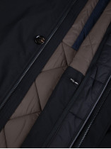 Parka Rainseries Grande Taille Noir