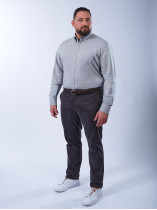 Chemise Flanelle Grande Taille Gris