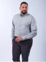 Chemise Flanelle Grande Taille Gris