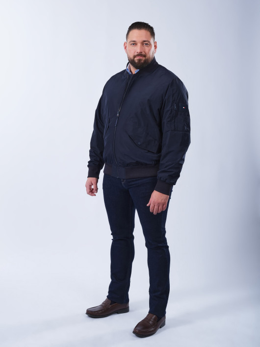 Blouson Packable Marine Grande Taille Tommy Hilfiger