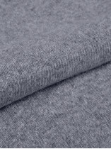 Pull Col V en Laine Grande Taille Gris