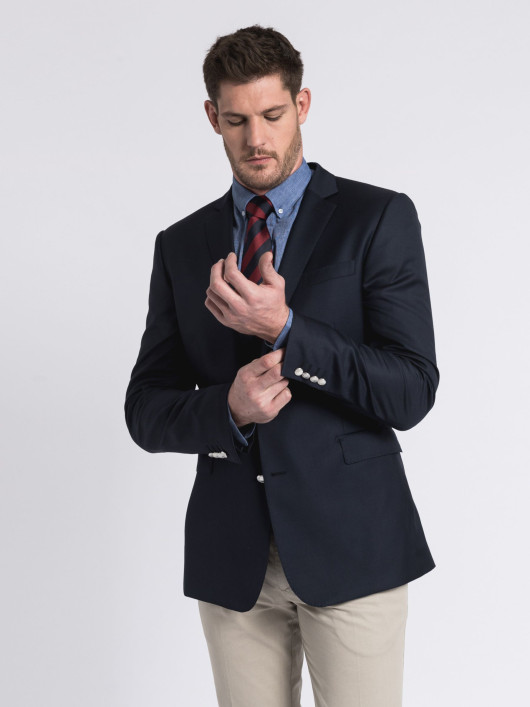 Blazer Droit Marine Capel Grande Taille