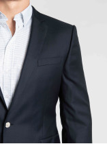 Blazer Droit Marine Capel Grande Taille