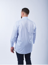 Chemise Coton Grande Taille Bleu | Capelstore