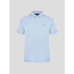 Polo Piqué Grande Taille Bleu Ciel