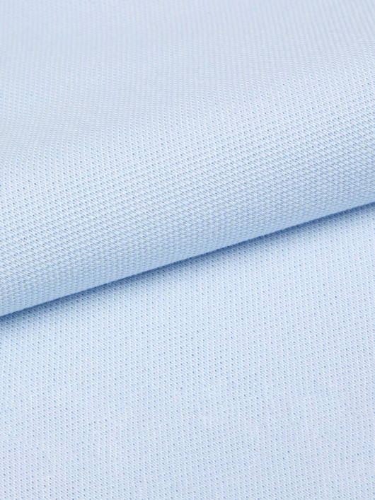 Polo Piqué Grande Taille Bleu Ciel