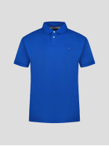 Polo Piqué Bleu Grande Taille Bleu