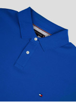 Polo Piqué Bleu Grande Taille Bleu