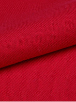 Pull Coll V Coton Grande Taille Rouge