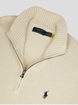 Pull Col Camionneur Uni Grande Taille