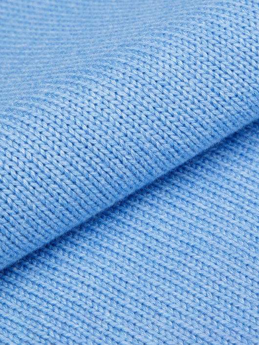 Pull Col Camionneur Grande Taille Bleu