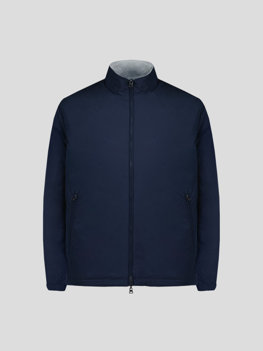 Blouson Réversible Grande Taille Marine