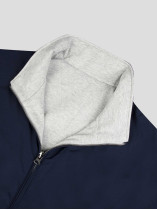 Blouson Réversible Grande Taille Marine