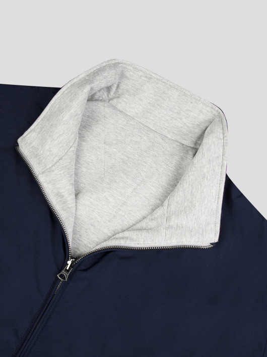 Blouson Réversible Grande Taille Marine