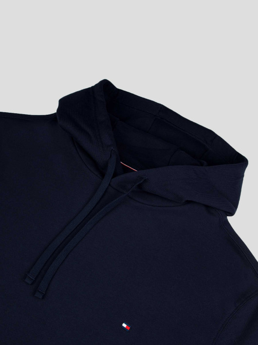 Sweat à Capuche Grande Taille Bleu Marine