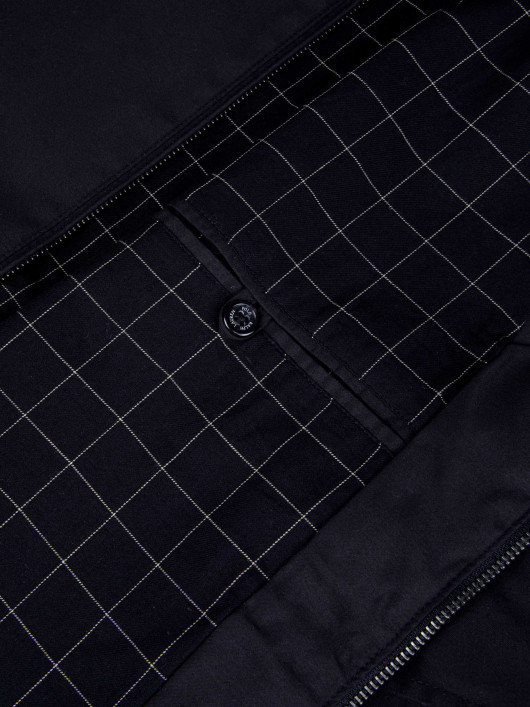 Blouson Uni Grande Taille Noir