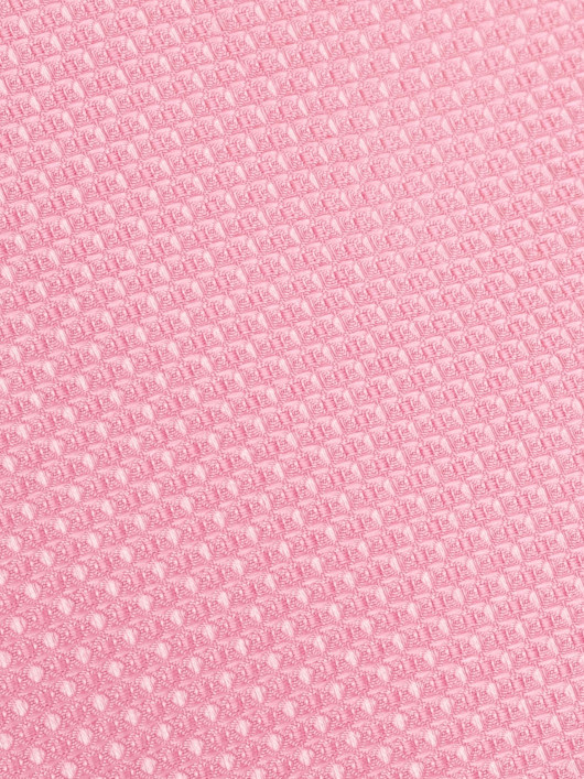 Cravate en Soie Texturée Rose Grande Taille | Capelstore