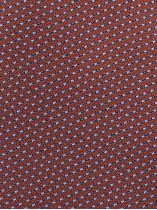 Cravate en Soie Micro Motifs Grande Taille | Capelstore