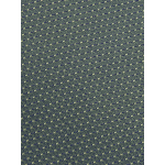 Cravate en Soie Vert Forêt Micro Motifs Grande Taille | Capelstore