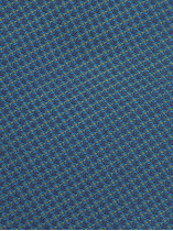 Cravate en Soie Texturée Verte et Turquoise Grande Taille | Capelstore