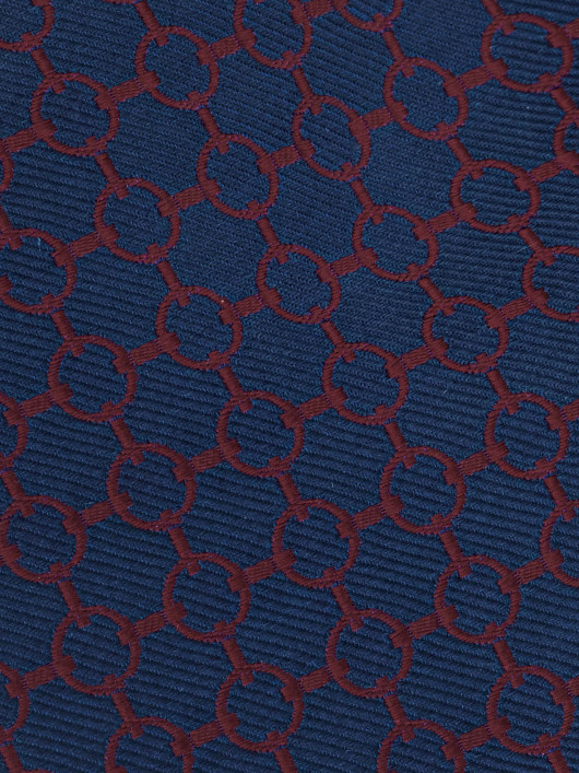 Cravate en Soie Motif Equestre Grande Taille | Capelstore