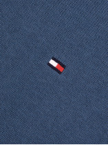 Pull Coll V Coton Grande Taille Bleu | Capelstore