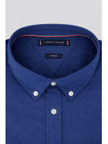 Chemise Popeline Grande Taille Bleue