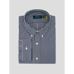 Chemise Rayée Grande Taille Marine et Blanche