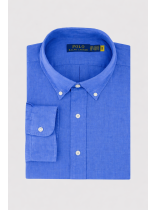 Chemise en Lin Grande Taille Bleue