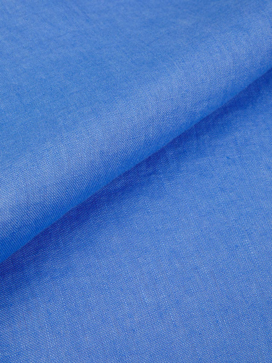 Chemise en Lin Grande Taille Bleue