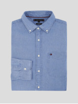 Chemise Denim Grande Taille Délavée