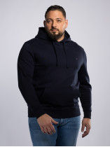 Sweat à Capuche Grande Taille Bleu Marine