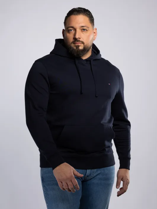 Sweat à Capuche Grande Taille Bleu Marine