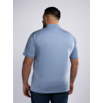 Polo Interlock Grande Taille Bleu Ciel