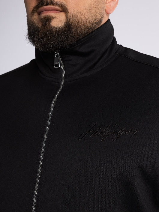 Haut Zippé Technique Grande Taille Noir