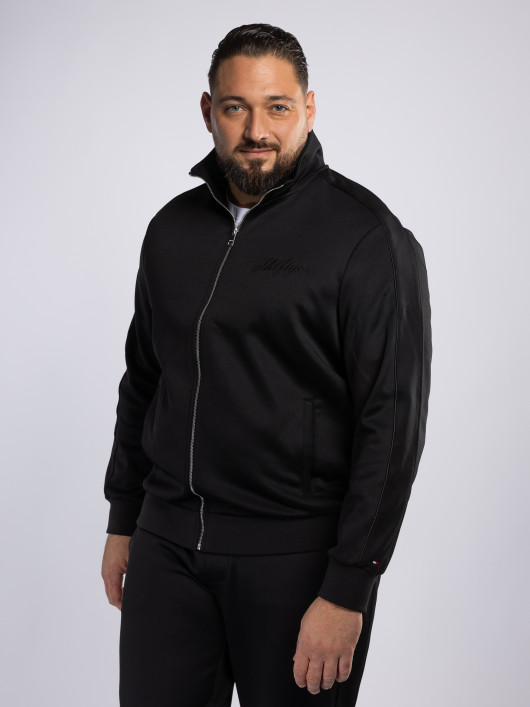 Haut Zippé Technique Grande Taille Noir