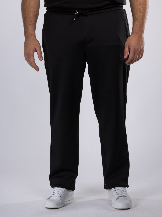 Bas de Jogging Technique Grande Taille Noir