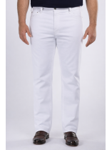 Jean Grande Taille Blanc