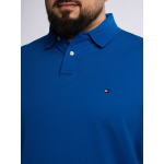 Polo Piqué Bleu Grande Taille Bleu