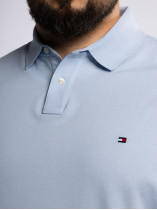 Polo Piqué Grande Taille Bleu Ciel