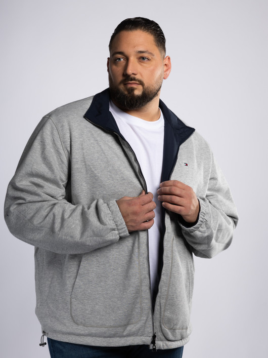 Blouson Réversible Grande Taille Marine