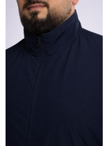 Blouson Réversible Grande Taille Marine