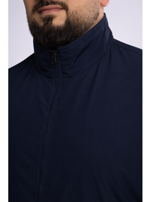 Blouson Réversible Grande Taille Marine