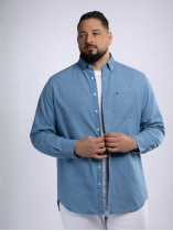 Chemise Denim Grande Taille Délavée