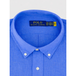 Chemise en Lin Grande Taille Bleue